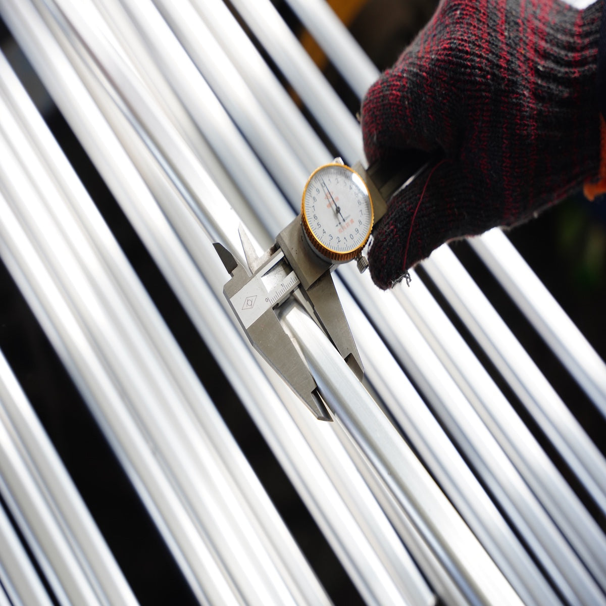 measure aluminum material