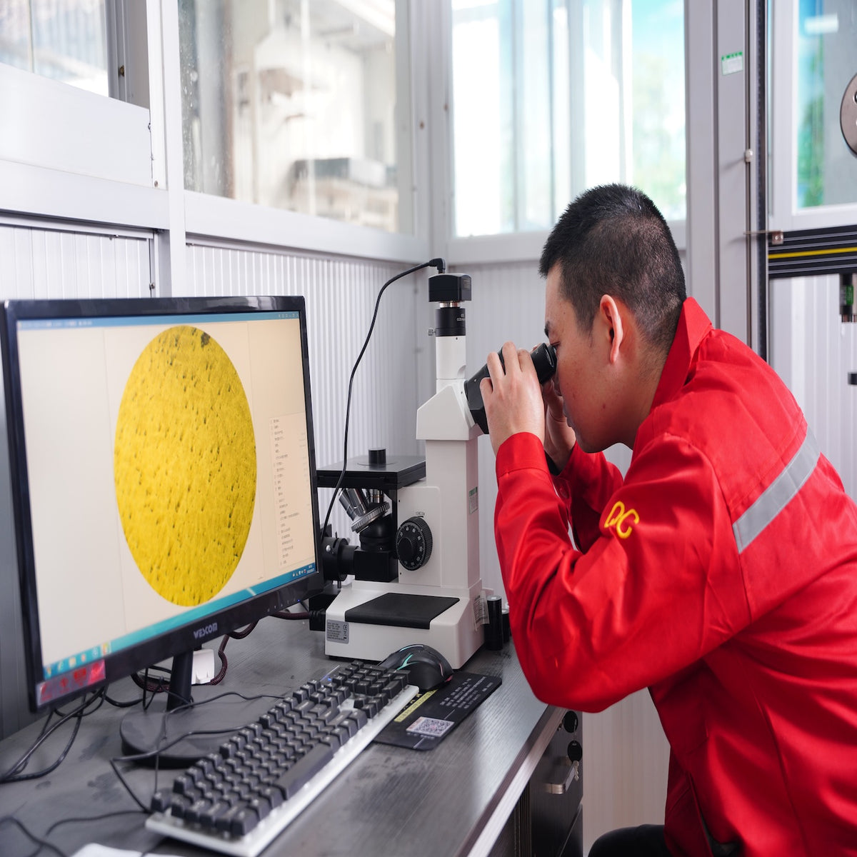 metallographic analyzer of material