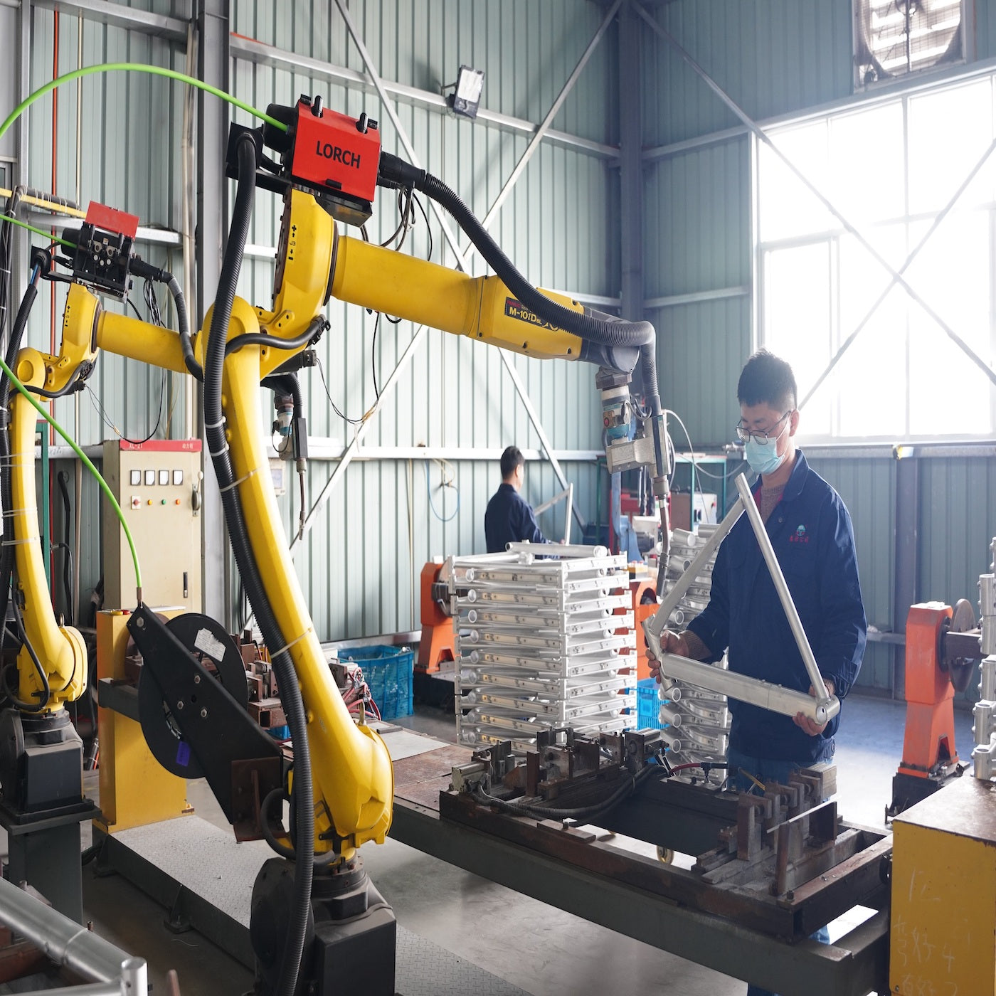 ebike frame robotic welding