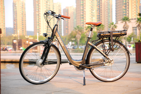 XNT Classical City Commuter E-bike with Suspension